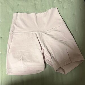 Women's Light Pink Biker Shorts